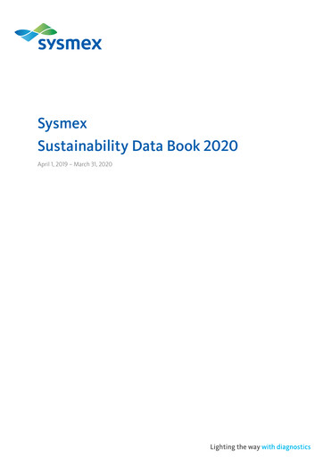 Thumbnail Sysmex Sustainability Report 2020
