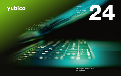 Thumbnail Yubico Annual Report 2024