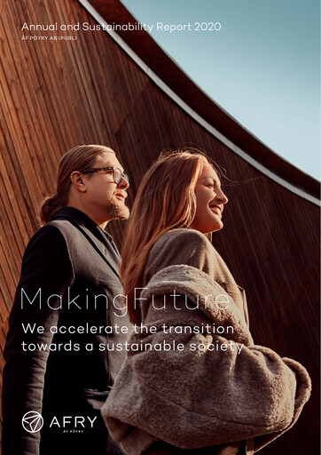 Thumbnail Afry AB Annual Report 2020