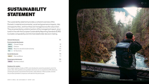 Thumbnail Dometic Group Sustainability Report 2025