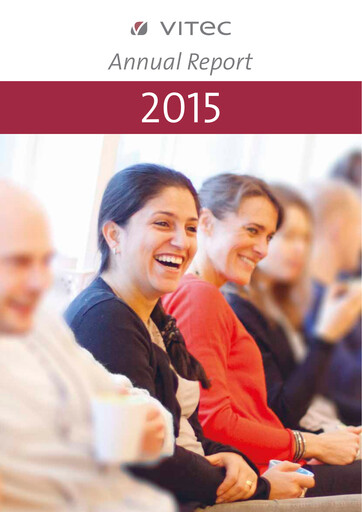 Thumbnail Vitec Software Group Annual Report 2015