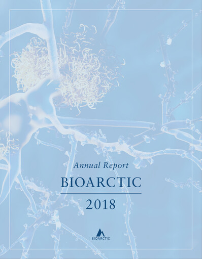 Thumbnail BioArctic AB Annual Report 2018