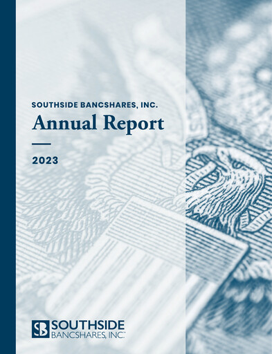 Thumbnail Southside Bancshares Annual Report 2023