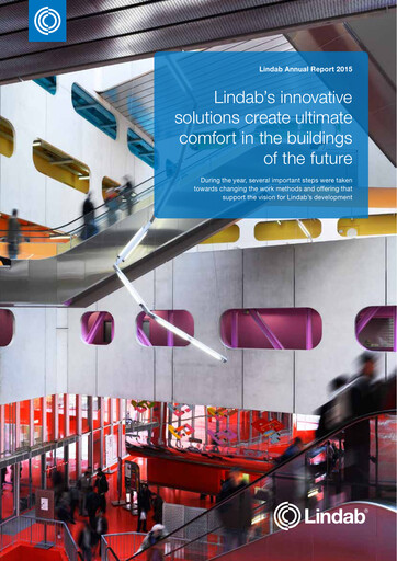Thumbnail Lindab International Annual Report 2015