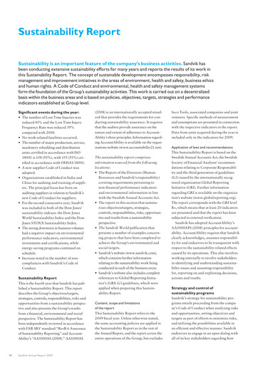 Thumbnail Alleima AB Sustainability Report 2009