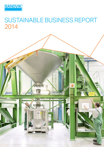 Thumbnail Alleima AB Sustainability Report 2014