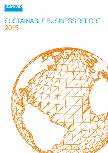 Thumbnail Alleima AB Sustainability Report 2015