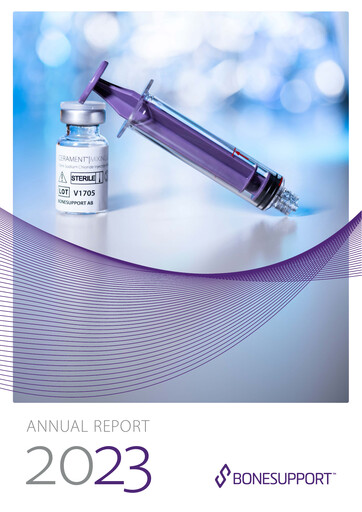 Thumbnail Bonesupport Holding AB Annual Report 2023