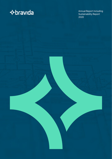 Vorschaubild Bravida Holding Nachhaltigkeitsbericht 2020