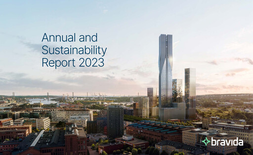 Vorschaubild Bravida Holding Nachhaltigkeitsbericht 2023