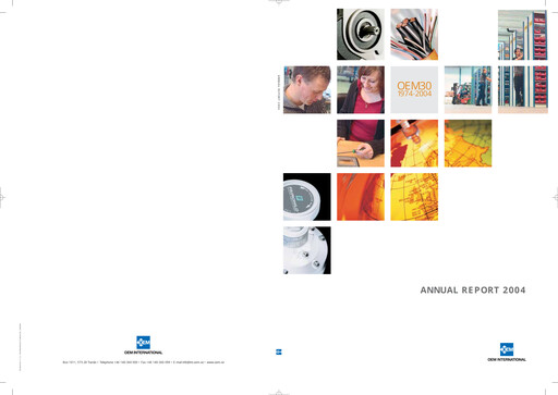 Vorschaubild OEM International Jahresbericht 2004