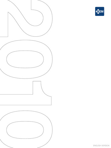 Vorschaubild OEM International Jahresbericht 2010