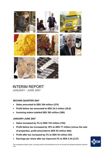 Vorschaubild OEM International Quartalsbericht 2007-q2