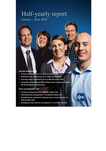 Vorschaubild OEM International Quartalsbericht 2008-q2