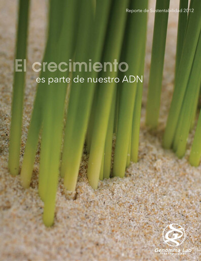 Thumbnail Genomma Lab Internacional Sustainability Report 2012