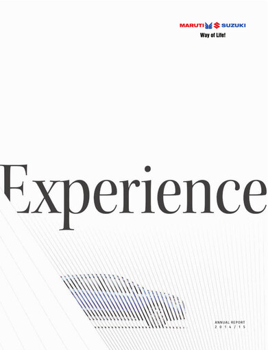 Vorschaubild Maruti Suzuki India
 Jahresbericht 2014-2015