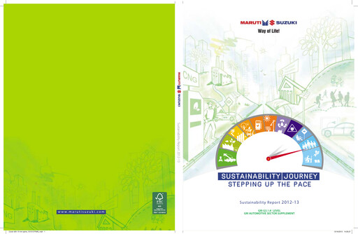 Thumbnail Maruti Suzuki India
 Sustainability Report 2012-2013