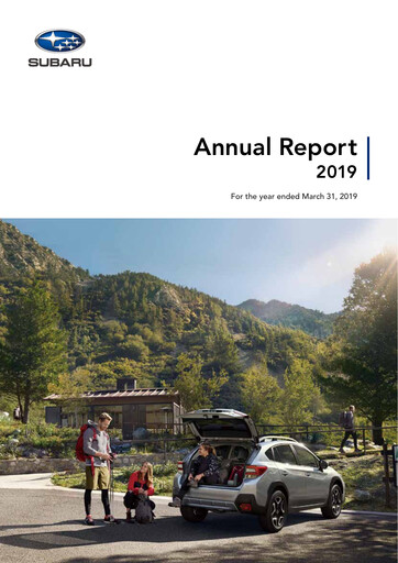 Thumbnail Subaru Annual Report 2019
