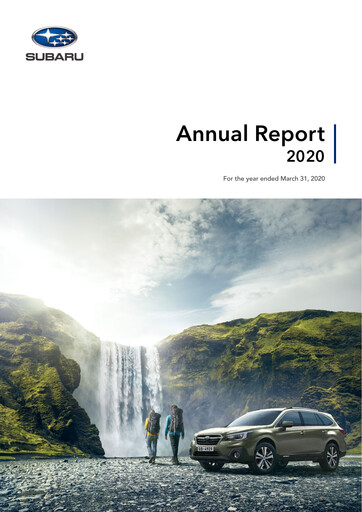 Thumbnail Subaru Annual Report 2020