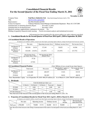 Thumbnail Subaru Half-year Report 2011-h1