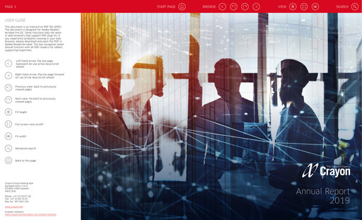 Thumbnail Crayon Group Annual Report 2019