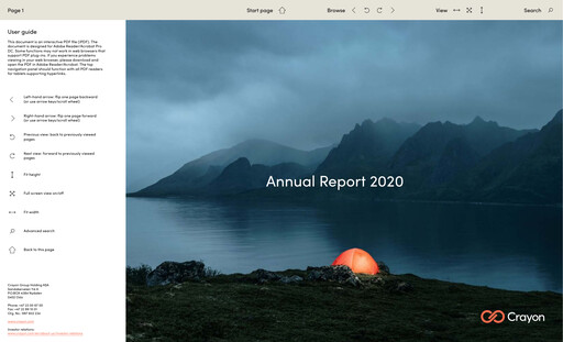 Thumbnail Crayon Group Annual Report 2020