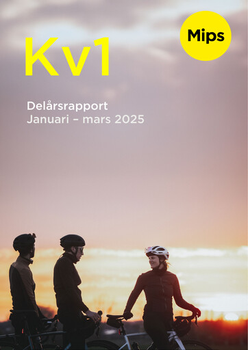 Miniature Mips AB Rapport trimestriel 2025-q1