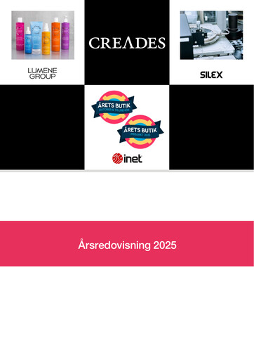 Vorschaubild Creades AB Jahresbericht 2025