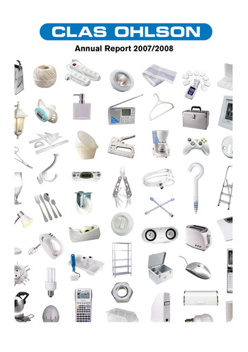 Thumbnail Clas Ohlson AB Annual Report 2007-2008