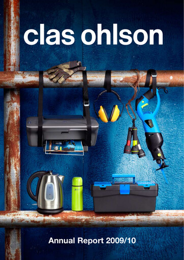 Thumbnail Clas Ohlson AB Annual Report 2009-2010