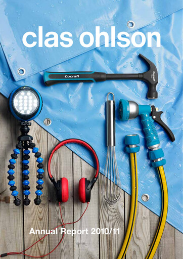 Thumbnail Clas Ohlson AB Annual Report 2010-2011