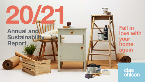 Thumbnail Clas Ohlson AB Annual Report 2020-2021