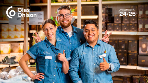 Thumbnail Clas Ohlson AB Annual Report 2024-2025