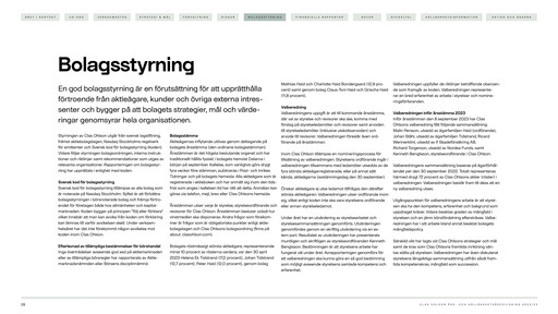 Thumbnail Clas Ohlson AB Annual Report 2022-2023