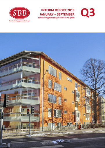 Thumbnail Samhällsbyggnadsbolaget i Norden Quarterly Report 2019-q3
