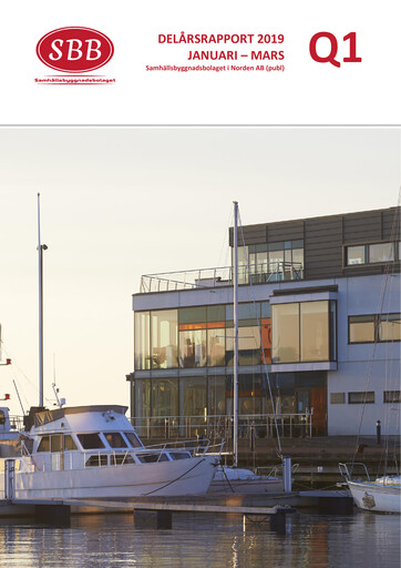 Thumbnail Samhällsbyggnadsbolaget i Norden Quarterly Report 2019-q1