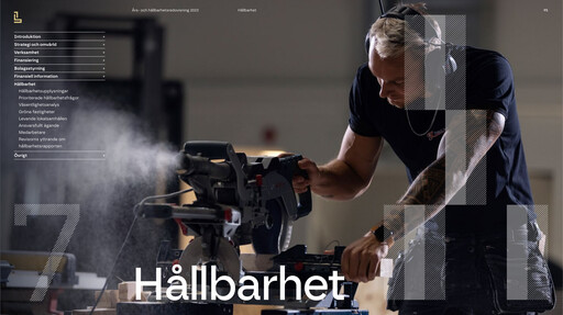 Miniature Logistea AB Rapport de durabilité 2023