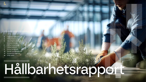 Miniature Logistea AB Rapport de durabilité 2025