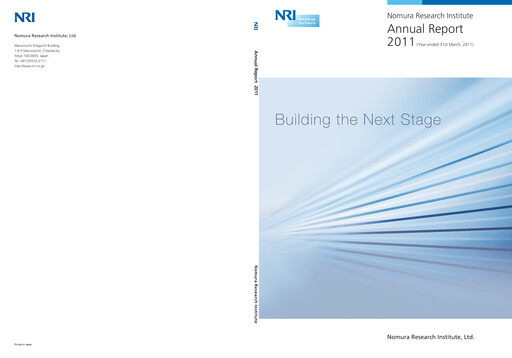 Thumbnail Nomura Research Institute
 Annual Report fy2011