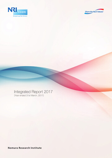 Thumbnail Nomura Research Institute
 Integrated Report 2017