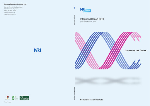 Thumbnail Nomura Research Institute
 Integrated Report 2019