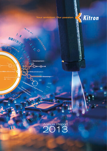 Thumbnail Kitron ASA Annual Report 2013