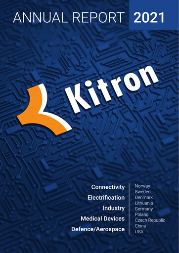 Thumbnail Kitron ASA Annual Report 2021