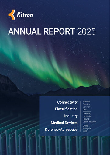 Thumbnail Kitron ASA Annual Report 2025