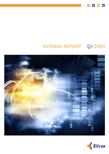 Thumbnail Kitron ASA Quarterly Report 2005-q1