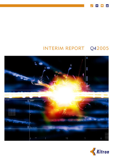 Thumbnail Kitron ASA Quarterly Report 2005-q4