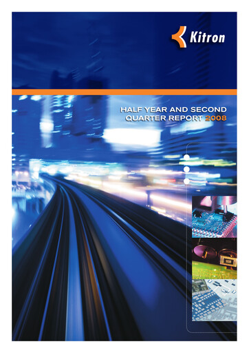 Thumbnail Kitron ASA Quarterly Report 2008-q2