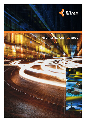 Thumbnail Kitron ASA Quarterly Report 2009-q3