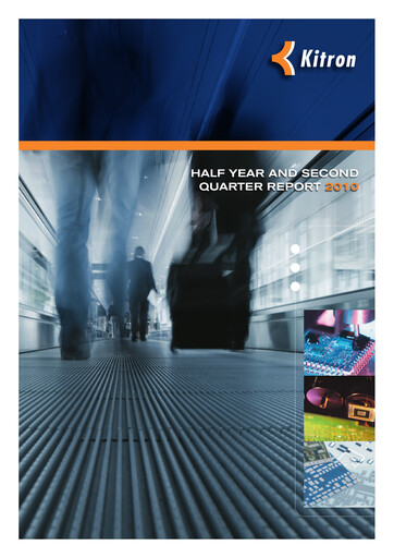 Thumbnail Kitron ASA Quarterly Report 2010-q2
