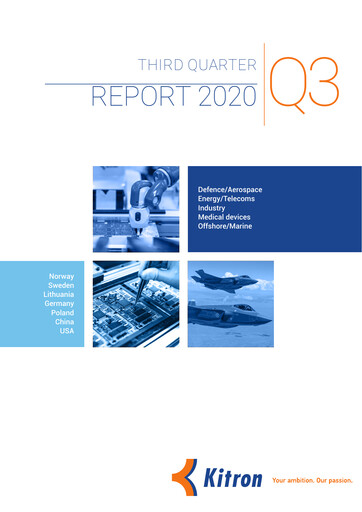 Thumbnail Kitron ASA Quarterly Report 2020-q3